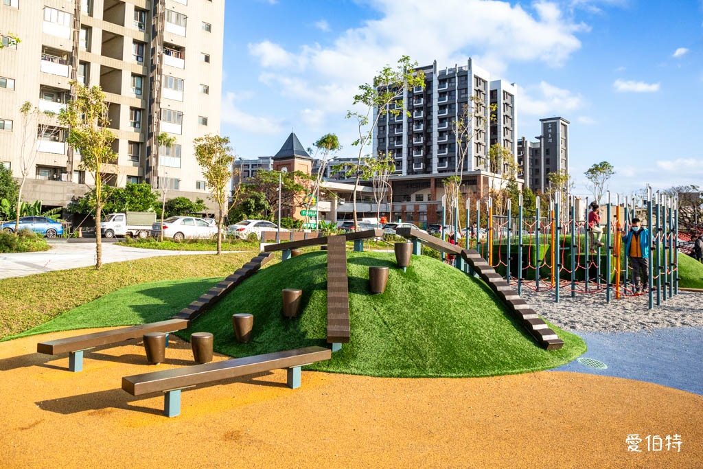 華興池生態埤塘公園|桃園大園親子散步看夕陽與飛機的免費景點 @愛伯特