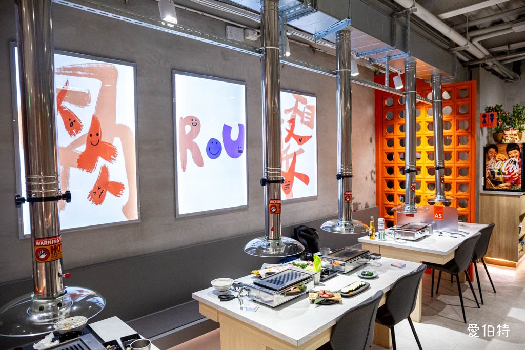 桃園個人燒烤推薦｜肉民聚集所-單人燒肉，小菜飲料自助吧無限吃 @愛伯特