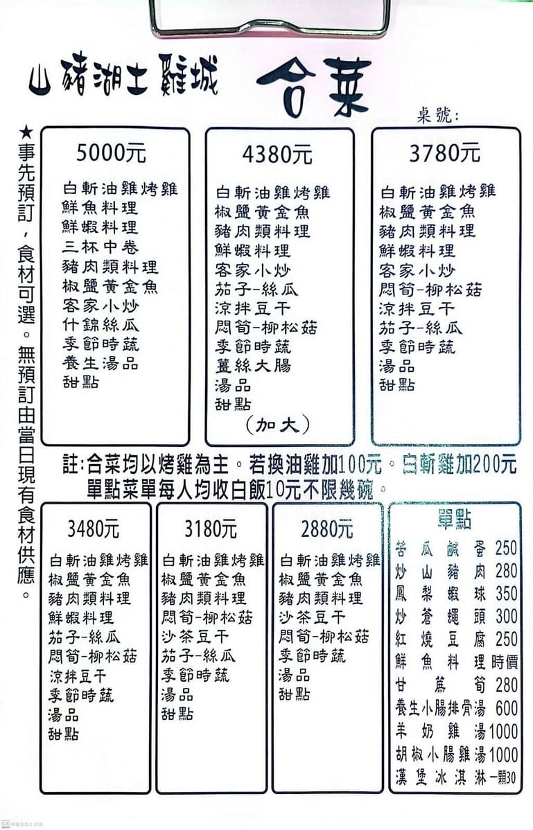 桃園大溪山豬湖土雞城｜20年鄉間小路旁，在地人的私房聚餐餐廳
