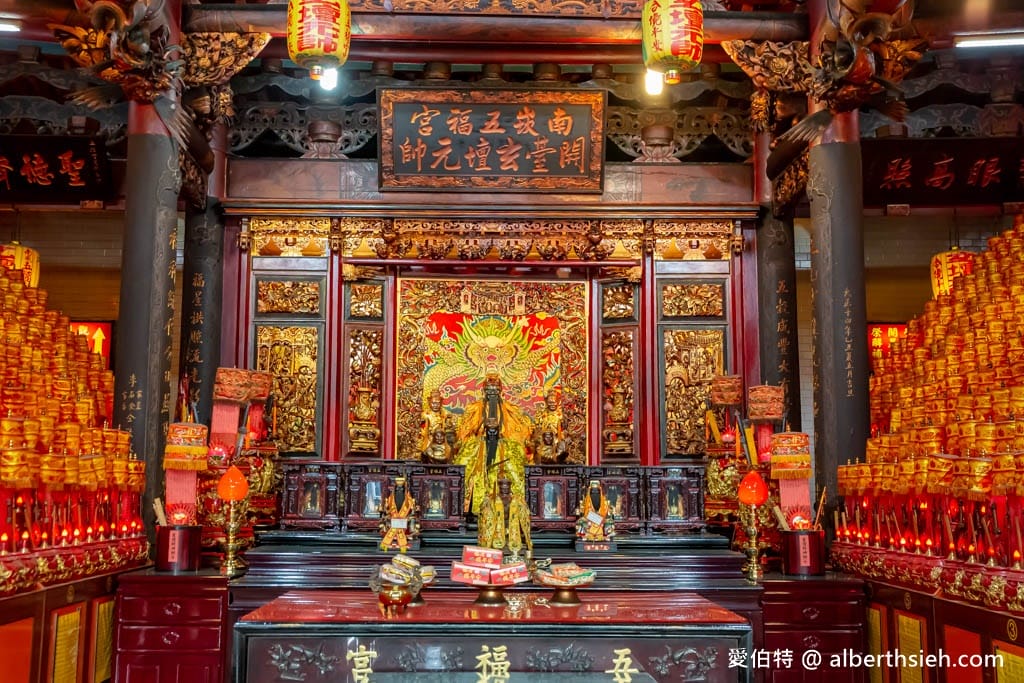 桃園財神廟推薦｜南崁五福宮，全台最古老財神廟，靈蛇坐鎮