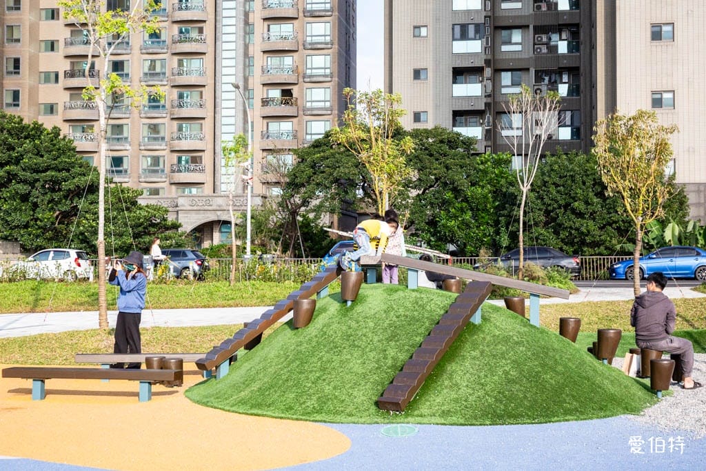 華興池生態埤塘公園｜桃園大園親子散步看夕陽與飛機的免費景點