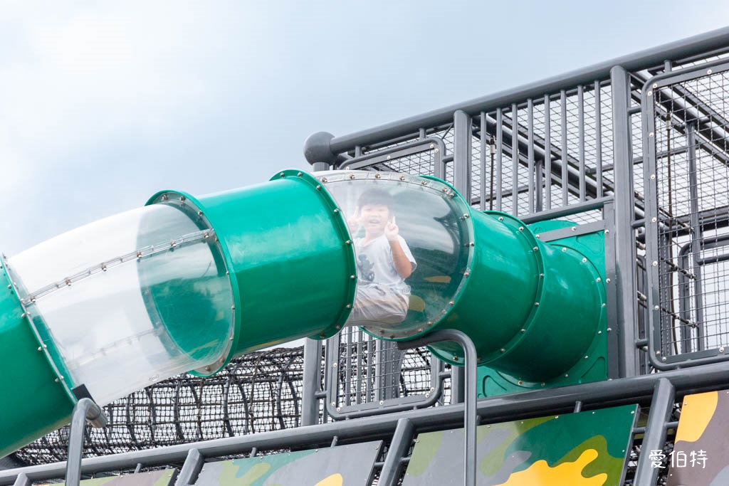 湖口公五特色公園｜新竹裝甲戰車公園，親子軍事風主題遊戲場 @愛伯特