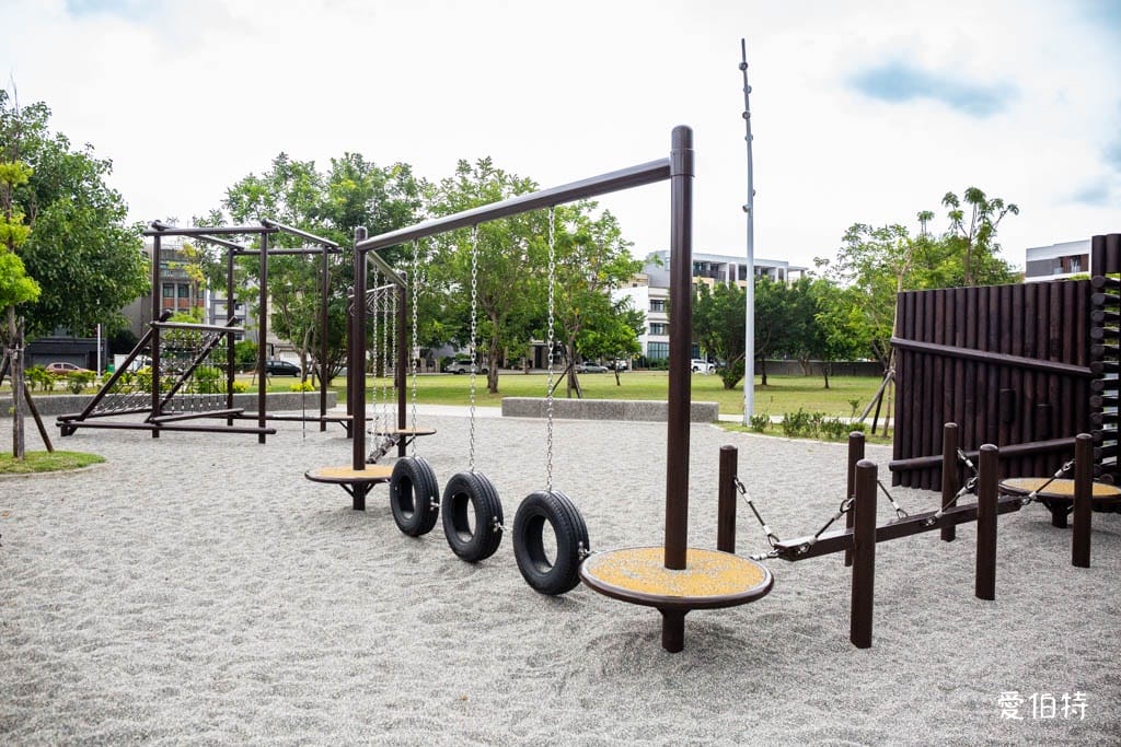 湖口公五特色公園｜新竹裝甲戰車公園，親子軍事風主題遊戲場