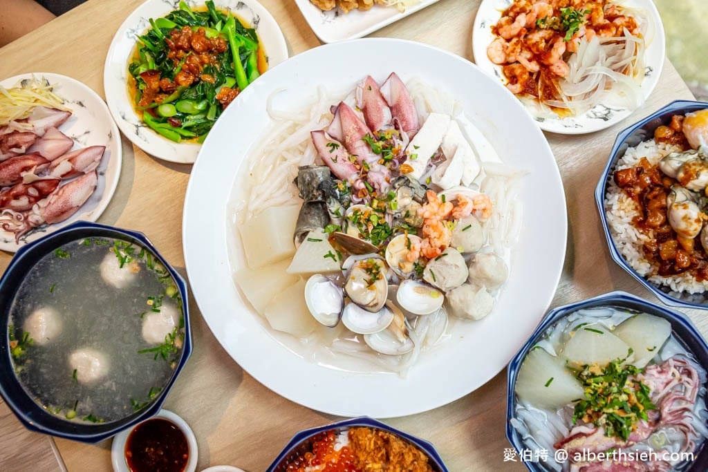 小料理海米粉莊敬店｜桃園藝文特區高評價小吃，滷肉飯，鮮米粉必點