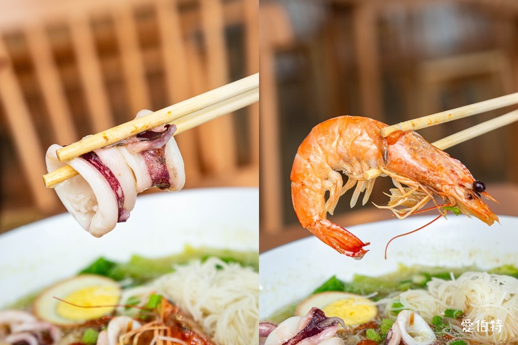 桃園藝文特區美食推薦｜金小蔥雞湯米粉，每日現熬鹿野土雞湯底 @愛伯特