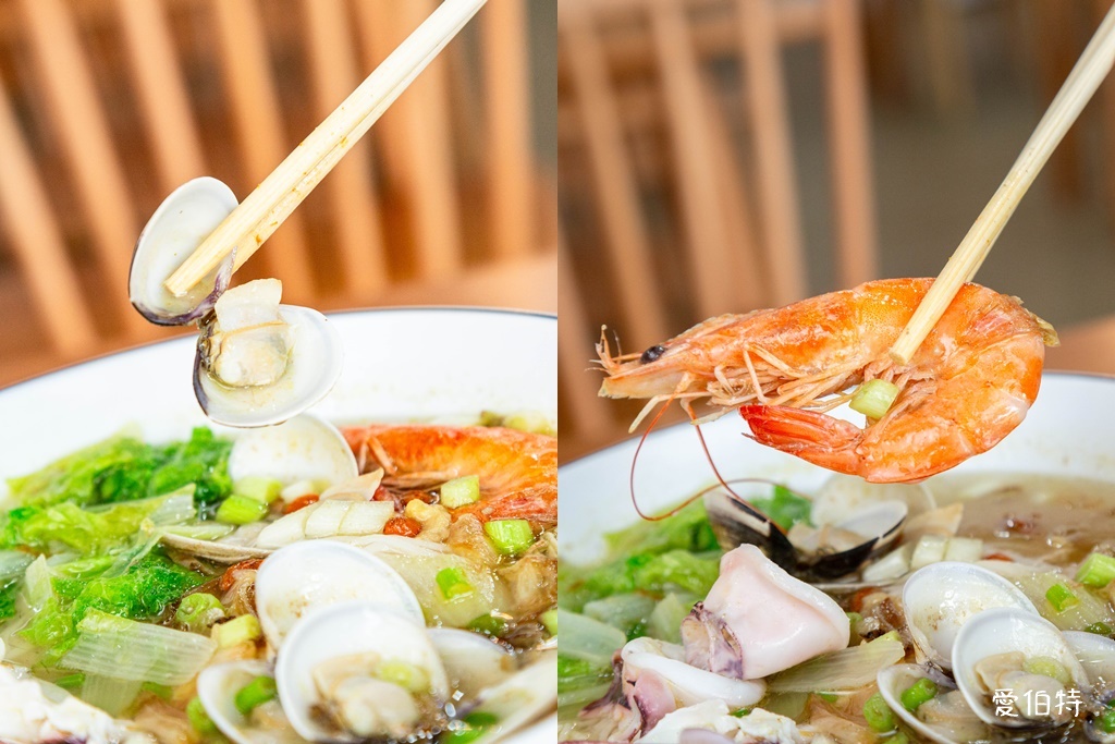 桃園藝文特區美食推薦｜金小蔥雞湯米粉，每日現熬鹿野土雞湯底 @愛伯特