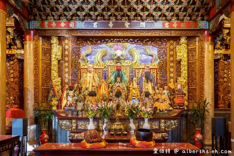 桃園關聖帝君廟｜中壢三教紫雲宮，供奉三恩主，曾接連擲出2立筊