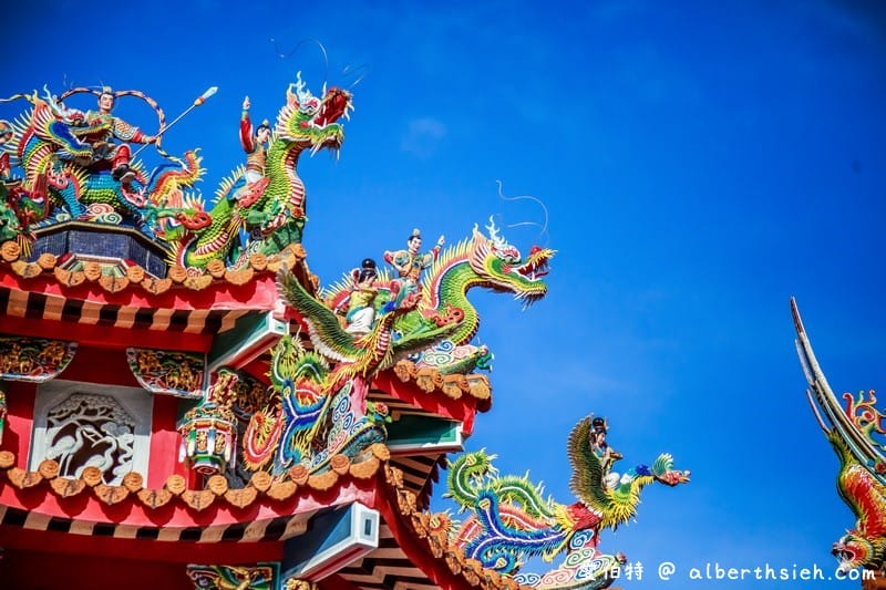 桃園關聖帝君廟｜中壢三教紫雲宮，供奉三恩主，曾接連擲出2立筊