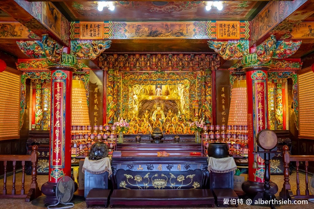 桃園大溪月眉山觀音寺｜200多年歷史，超大尊觀音菩薩大佛像