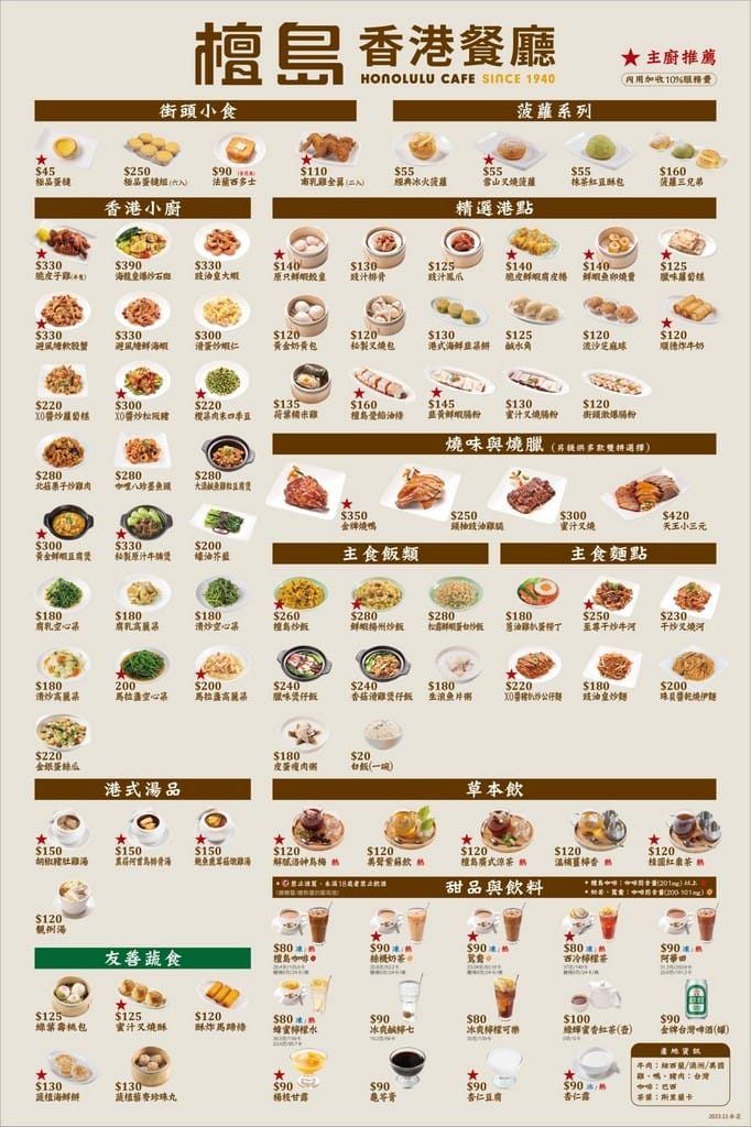 檀島香港餐廳大江店｜中壢港式飲茶美食推薦，鳳爪蘿蔔糕好吃