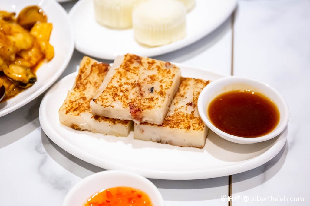 檀島香港餐廳大江店｜中壢港式飲茶美食推薦，鳳爪蘿蔔糕好吃