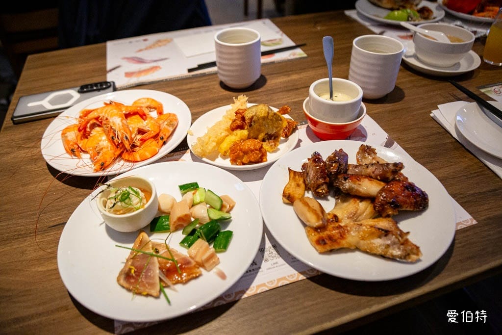 欣葉日本料理中茂店｜桃園Buffet吃到飽，3.5小時起隨你吃