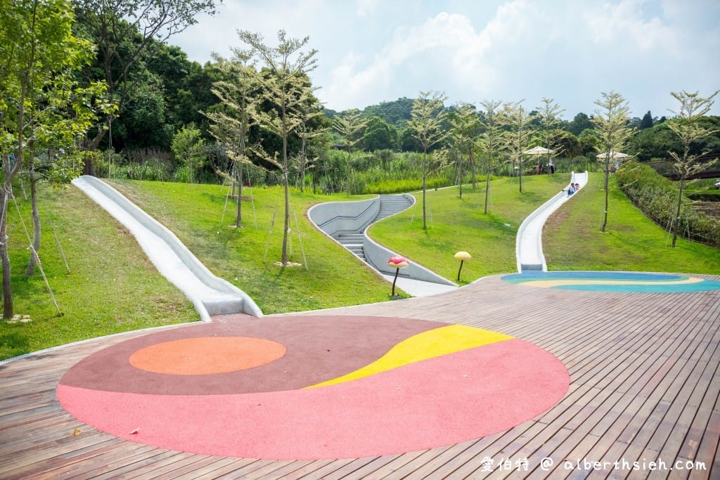 桃園親子景點推薦｜大有梯田生態公園，全齡式森林遊戲場