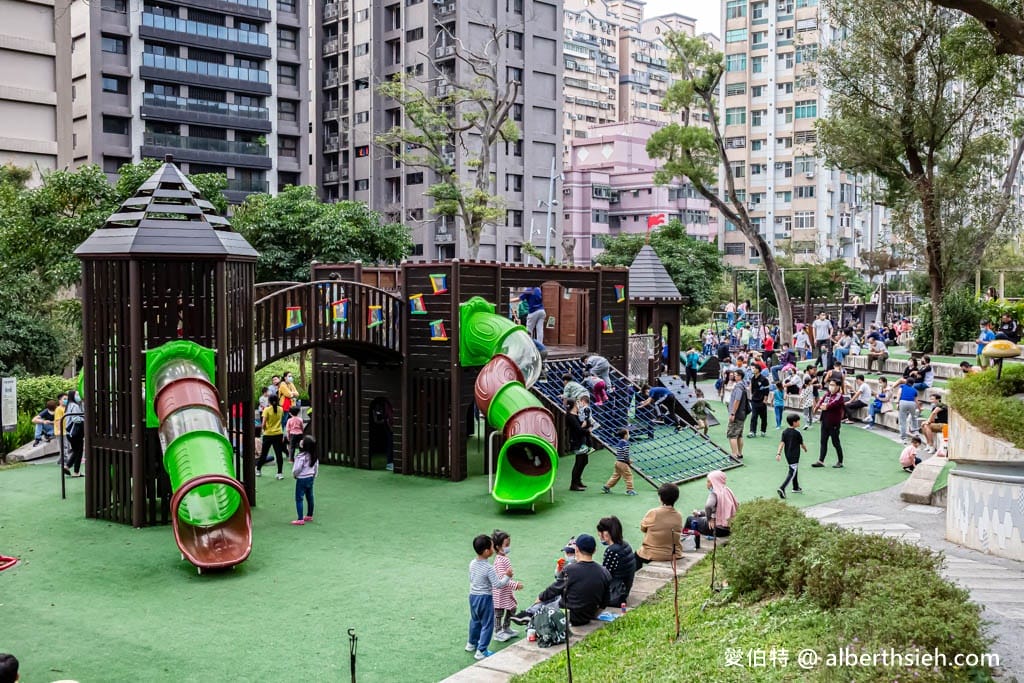 桃園親子景點推薦｜大有梯田生態公園，全齡式森林遊戲場