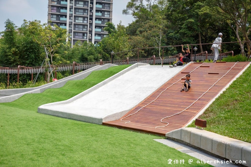 桃園親子景點推薦｜大有梯田生態公園，全齡式森林遊戲場