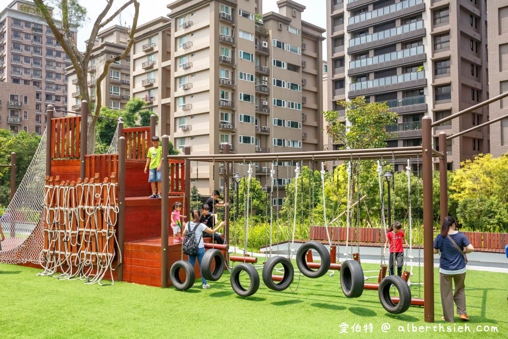 桃園親子景點推薦｜大有梯田生態公園，全齡式森林遊戲場
