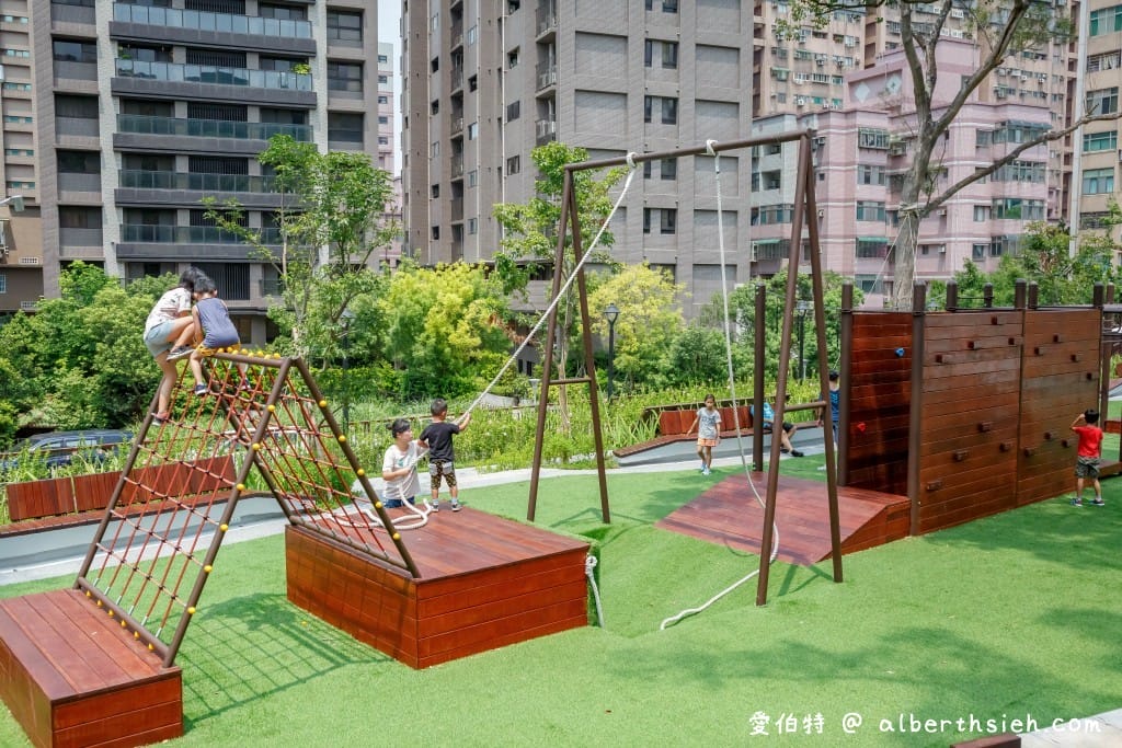 桃園親子景點推薦｜大有梯田生態公園，全齡式森林遊戲場