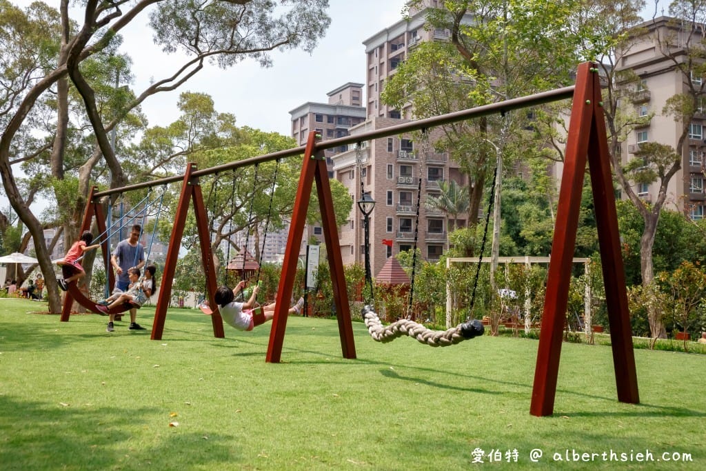 桃園親子景點推薦｜大有梯田生態公園，全齡式森林遊戲場