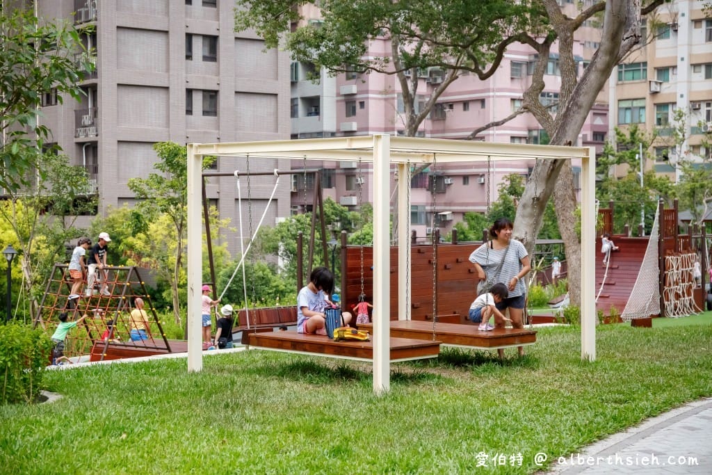 桃園親子景點推薦｜大有梯田生態公園，全齡式森林遊戲場