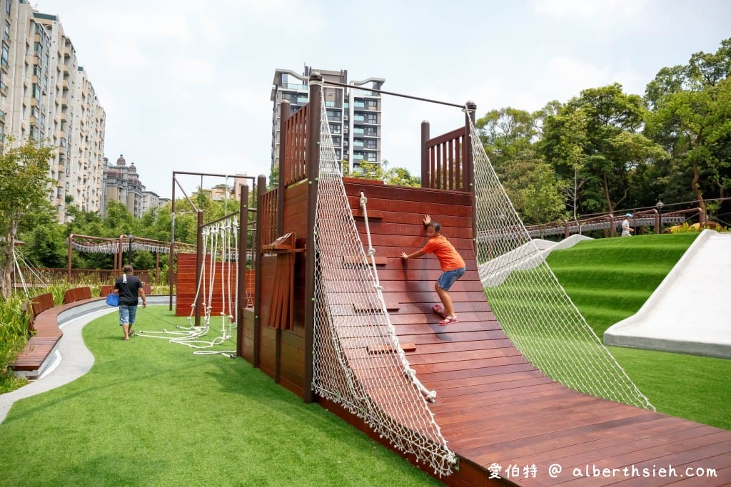 桃園親子景點推薦｜大有梯田生態公園，全齡式森林遊戲場
