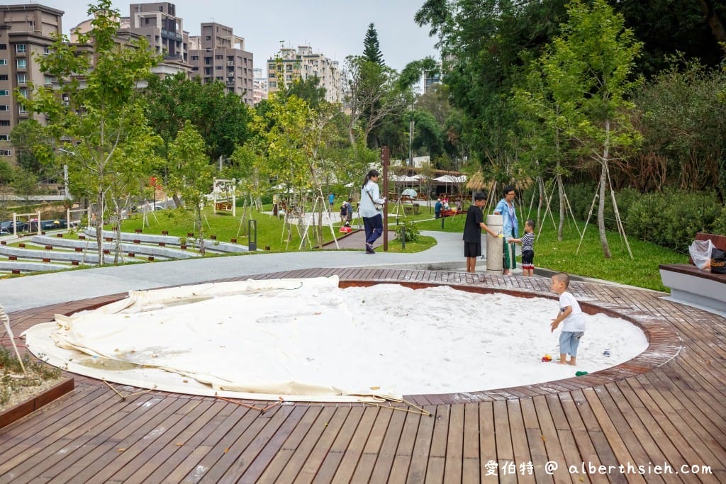 桃園親子景點推薦｜大有梯田生態公園，全齡式森林遊戲場