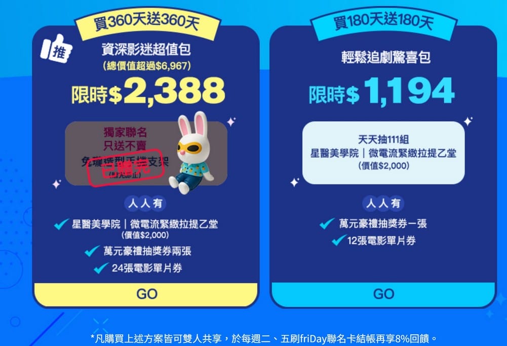 雙11優惠2025懶人包｜愛奇藝、Netflix、Disney+