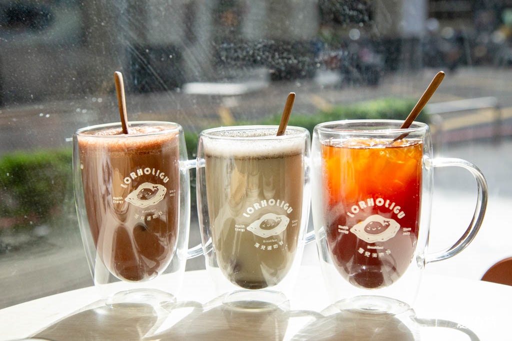 落兒逅叻谷｜中壢SOGO早午餐推薦，豆皮蛋餅必吃，飲控者 @愛伯特