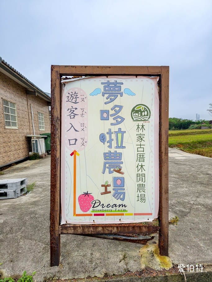 桃園採草莓去哪？觀音夢哆啦農場X林家古厝，紅顏DIY半日遊