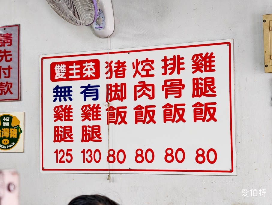 桃園八德必吃｜焢肉大王80元排隊便當，四大主菜高CP值