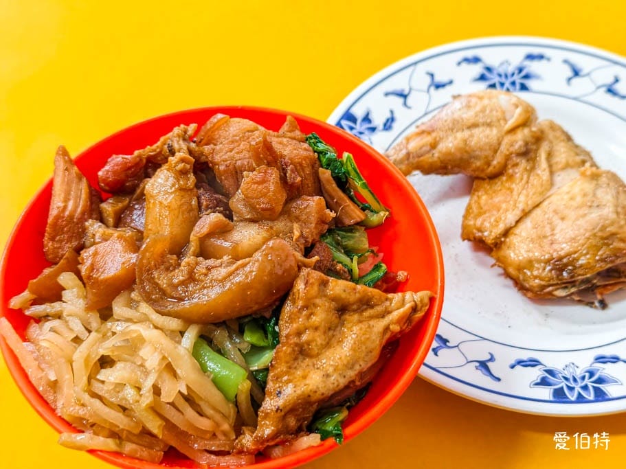 桃園八德必吃｜焢肉大王80元排隊便當，四大主菜高CP值