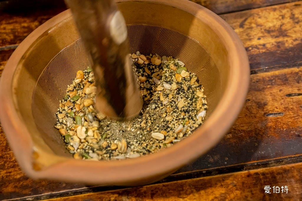天水茶房｜北埔老街擂茶DIY體驗，百年古厝，免費吃四款古早味點心