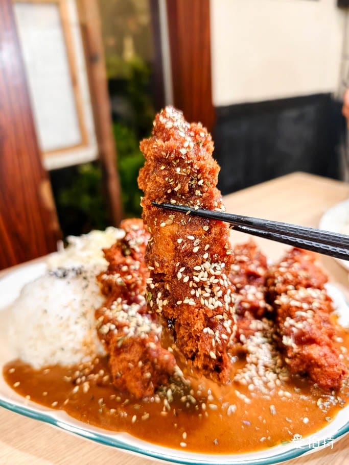 中壢咖哩飯推薦｜樹太郎，超厚切豬排免費續飯高CP值，日籍老闆
