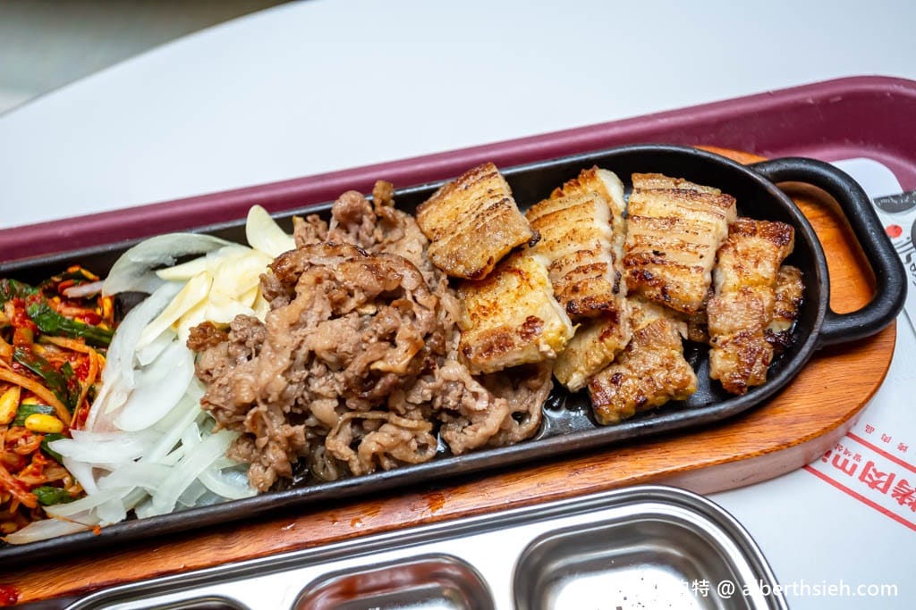 八色烤肉mini｜桃園中壢大江美食，菜單價格，一個人也能吃韓式烤肉