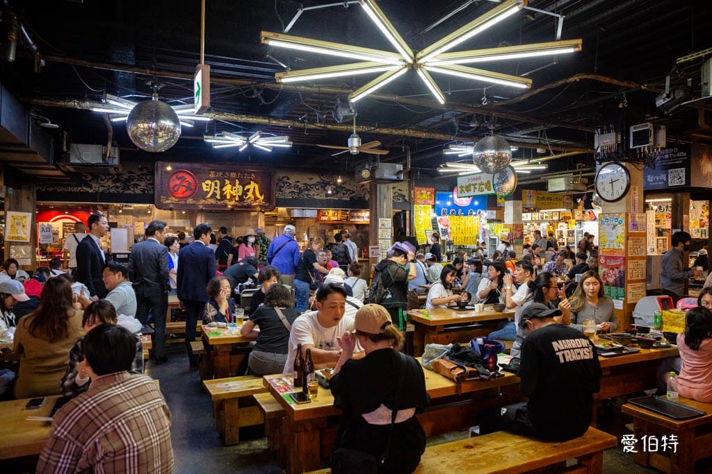 高知必去景點｜弘人市場，超多美食店家，ひろめの奥鰻祭鰻魚必吃