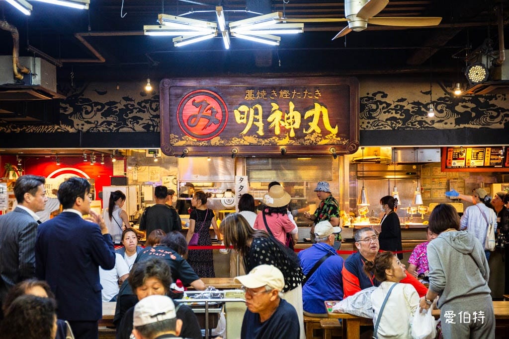 高知必去景點｜弘人市場，超多美食店家，ひろめの奥鰻祭鰻魚必吃