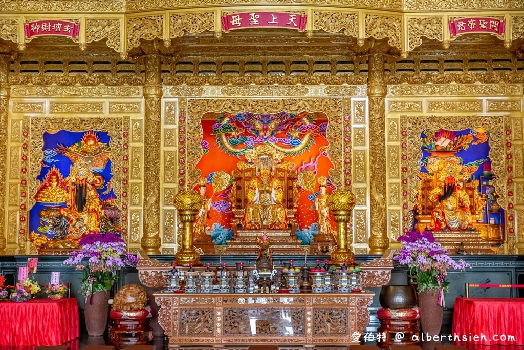 桃園媽祖廟｜龍德宮四媽祖，氣派莊嚴，徒步遶境