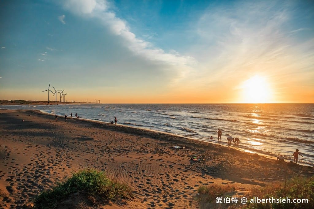 桃園許厝港濕地｜絕美夕陽景點，北台灣最大的海岸濕地，候鳥過冬棲息地