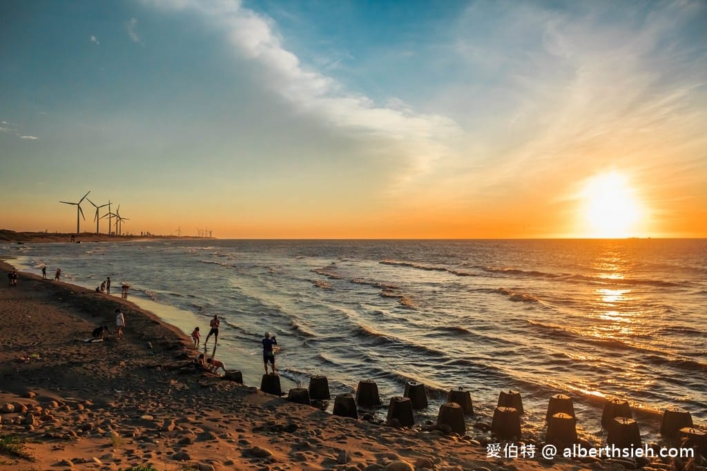 桃園許厝港濕地｜絕美夕陽景點，北台灣最大的海岸濕地，候鳥過冬棲息地
