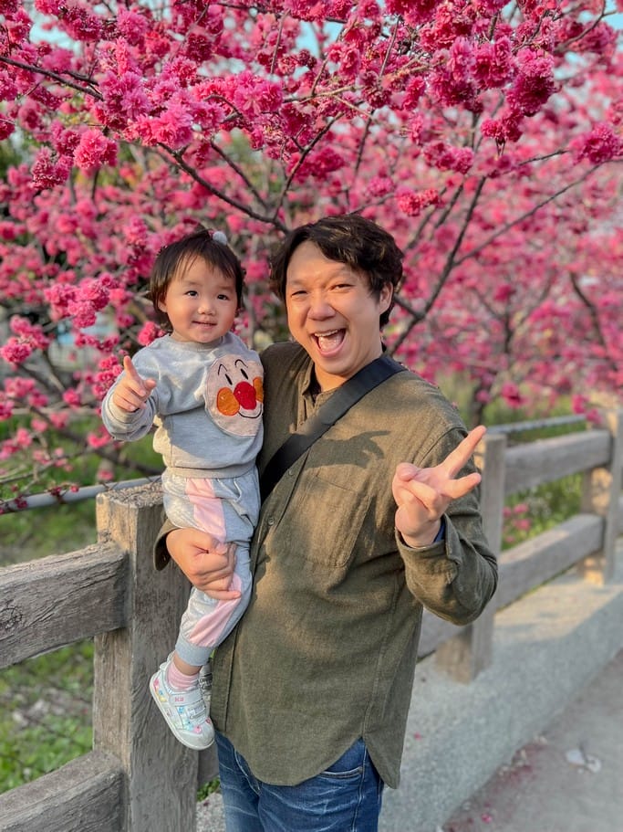 台中后里泰安派出所櫻花林｜全台最美派出所，花況交通