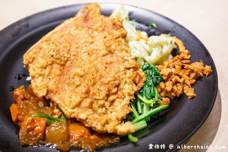蔡家排骨長庚店｜林口龜山外送便當推薦，雞腿，比臉大雞排飯