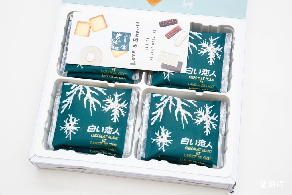 石屋製菓白色戀人巧克力