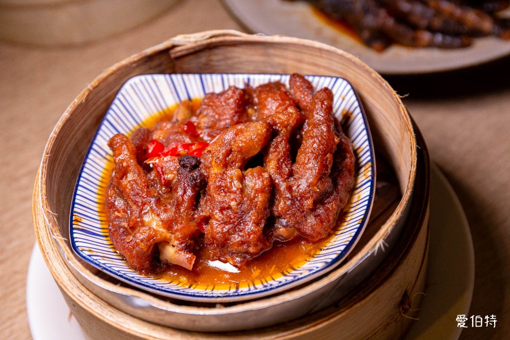 華泰名品城美食推薦華漾DIM SUM,青埔必吃港點菜單推薦 - 第9張圖 鼓汁蒸鳳爪|華漾DIM SUM中壢青埔華泰名品城美食推薦
