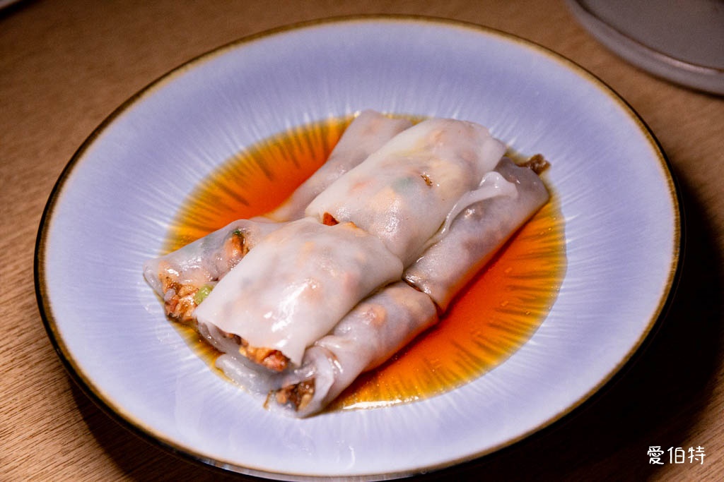 華泰名品城美食推薦華漾DIM SUM,青埔必吃港點菜單推薦 - 第35張圖 梅菜又燒腸粉|華漾DIM SUM中壢青埔華泰名品城美食推薦
