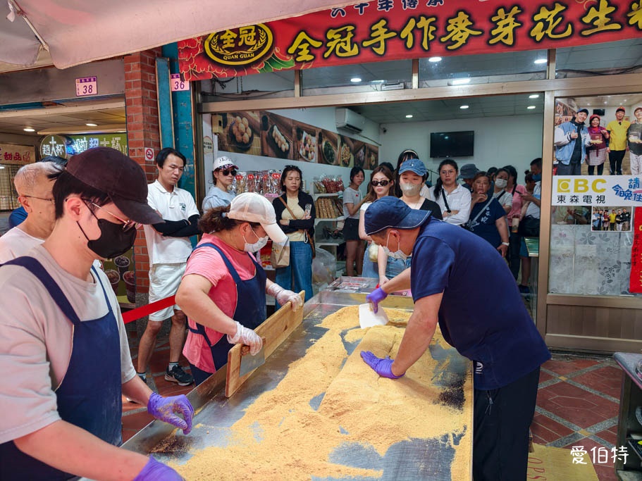 大溪老街排隊美食推薦｜全冠麥芽花生糖