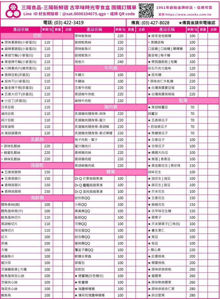 中壢老街溪A22站伴手禮推薦｜三陽食品創始店，古早味零食、蜜餞、肉乾一次買齊 @愛伯特