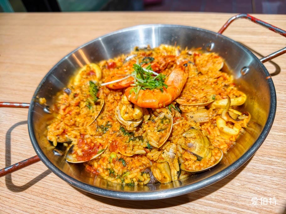 桃園八德貝蛤蛤海鮮餐酒館-廣福店｜西班牙海鮮燉飯