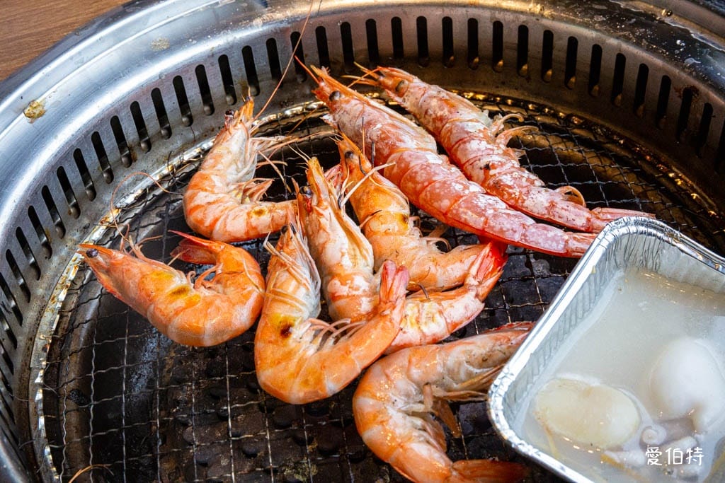 新竹燒烤吃到飽｜揪好客燒肉：蝦子