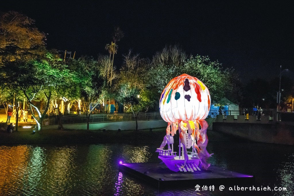 2020月津港燈節（海市蜃樓為主題，南台灣最美最浪漫的藝術燈節） @愛伯特