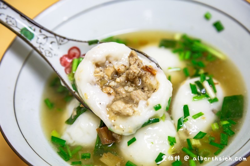 包三奶大湯圓．桃園楊梅美食（湯圓鹹香飽滿，湯頭清爽不油膩） @愛伯特