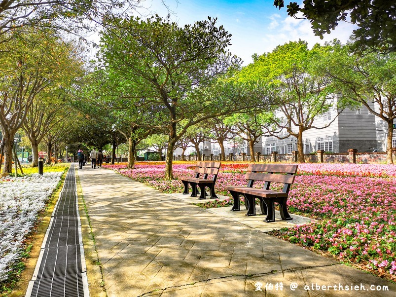 大溪埔頂公園．桃園親子景點（萬坪綠地，橫跨北二高，還有超夯的滾輪溜滑梯） @愛伯特